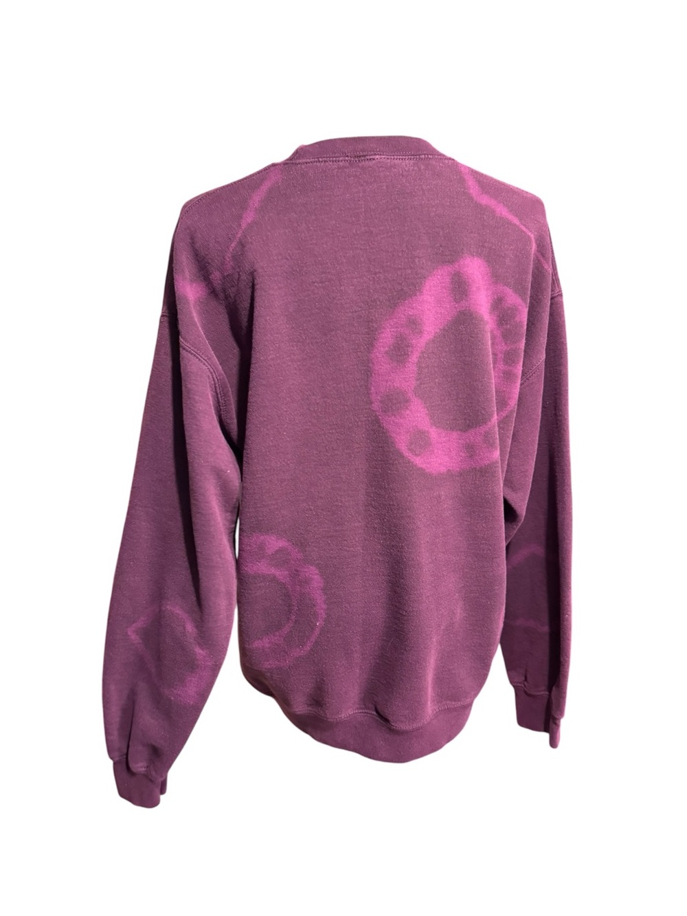 Out From Under Talons Basketball 1972 Bleach Dyed Oversized Graphic Sweatshirt - Picture 4 of 5